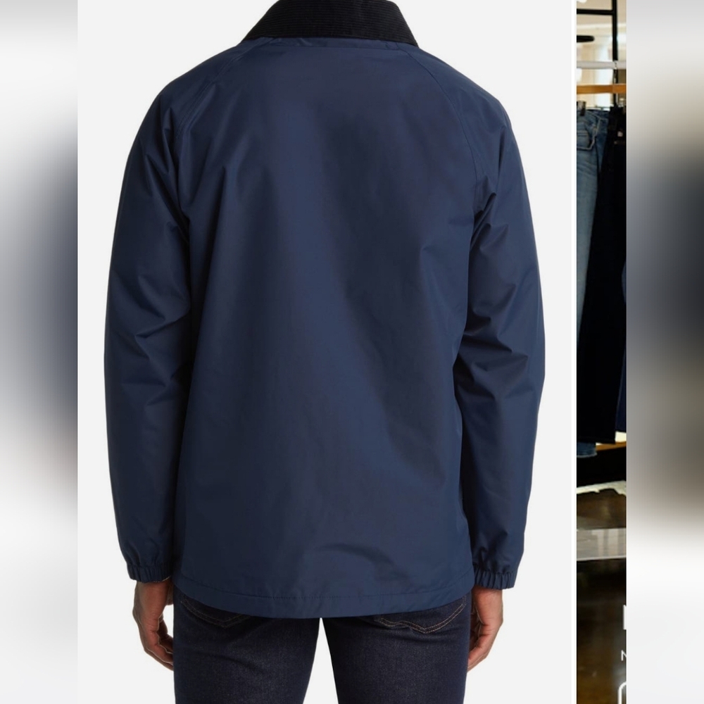Barbour Domus Water Resistant Jacket Classic Navy - Picture 5 of 8